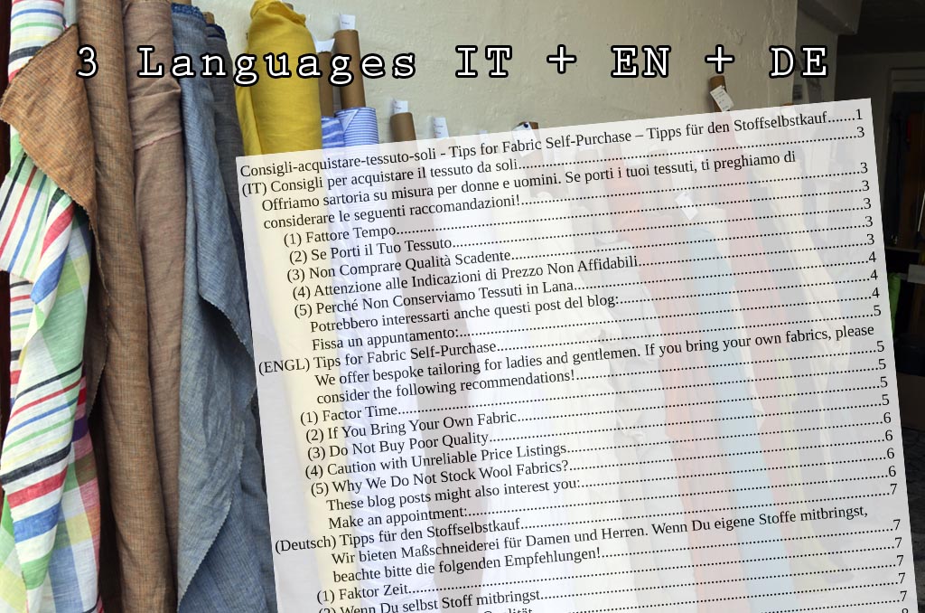 Gratis nedladdning: Tips för självköp av tyg