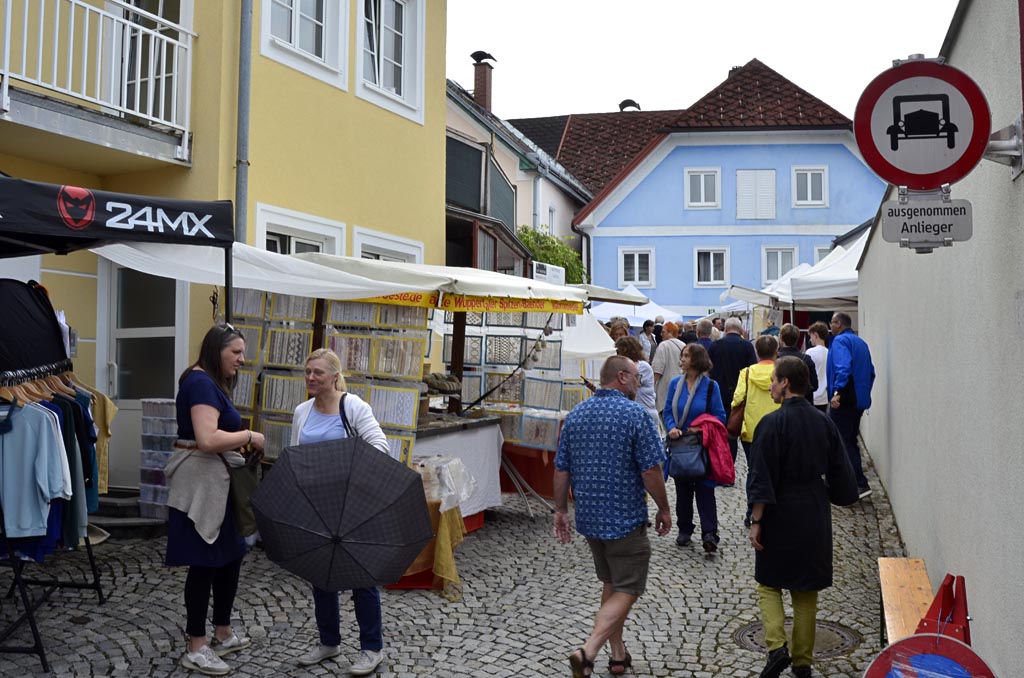 Webermarkt Haslach an der Mühl August 2023 Impressionen