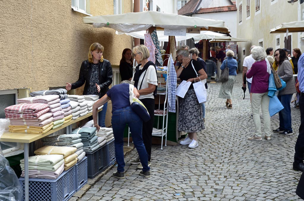Webermarkt Haslach an der Mühl August 2023 Impressionen