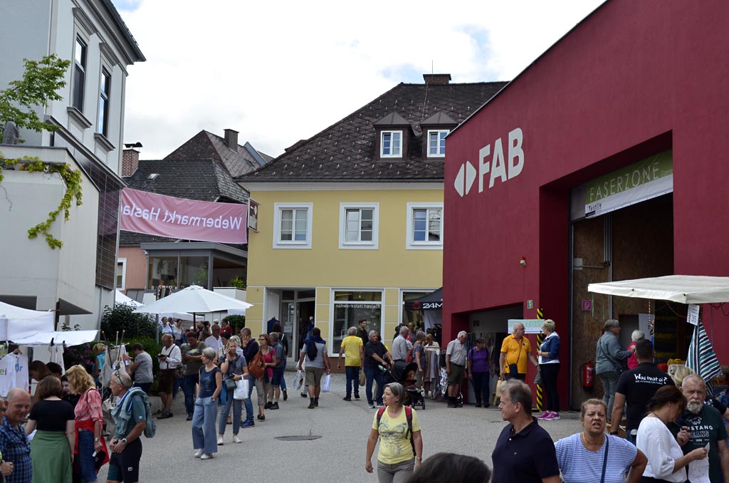 Webermarkt Haslach an der Mühl August 2023 Impressionen