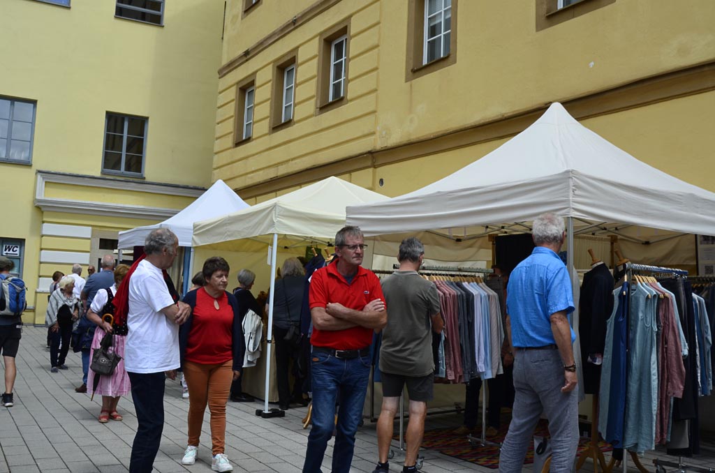 Webermarkt Haslach an der Mühl August 2023 Impressionen