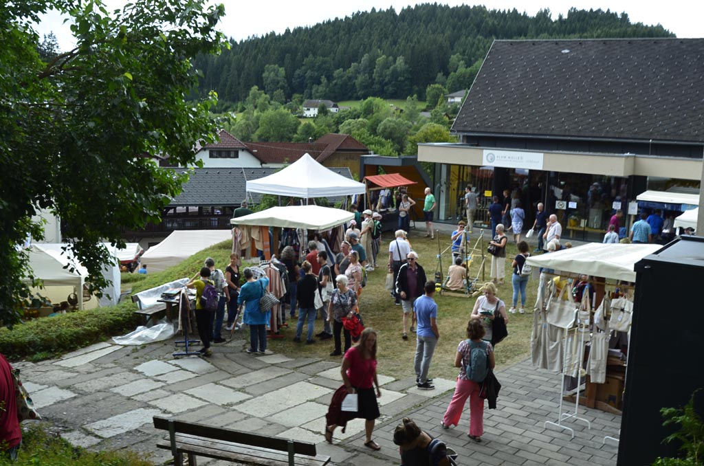 Webermarkt Haslach an der Mühl August 2023 Impressionen